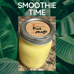 16 oz Pineapple Mango Seamoss Smoothie