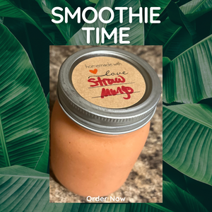 16 oz Strawberry Mango Seamoss Smoothie